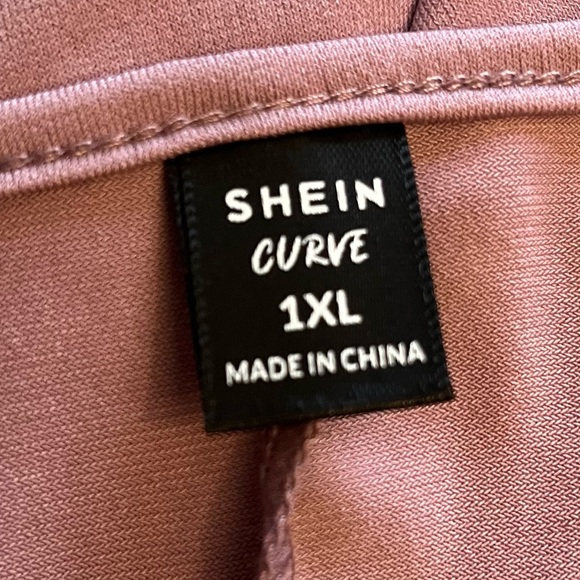 NWOT-SHEIN~Curve Maxi Dress~Size 1 XL Purple - Picture 4 of 6